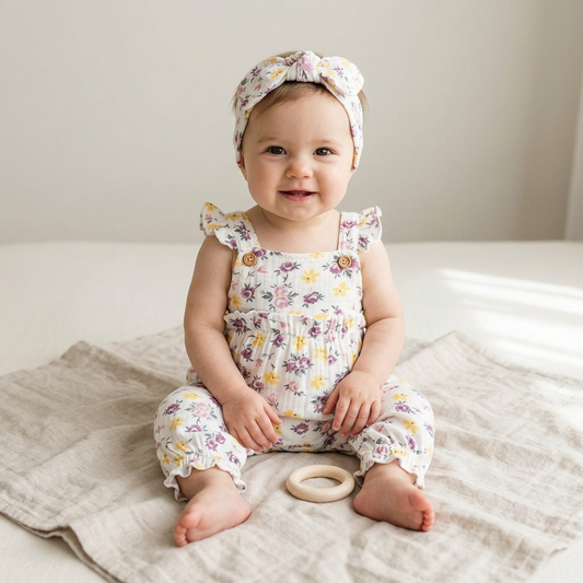 Бебешки комплект „Floral Sweetness“