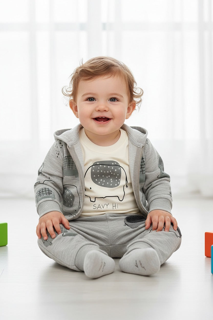 Комплект от 3 части „Малкото Слонче“