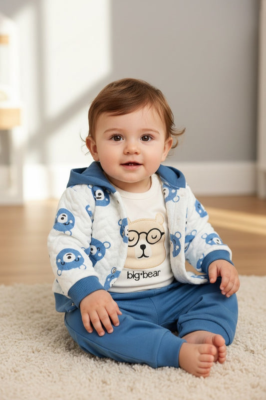 Комплект от 3 части „Синият Мечо“