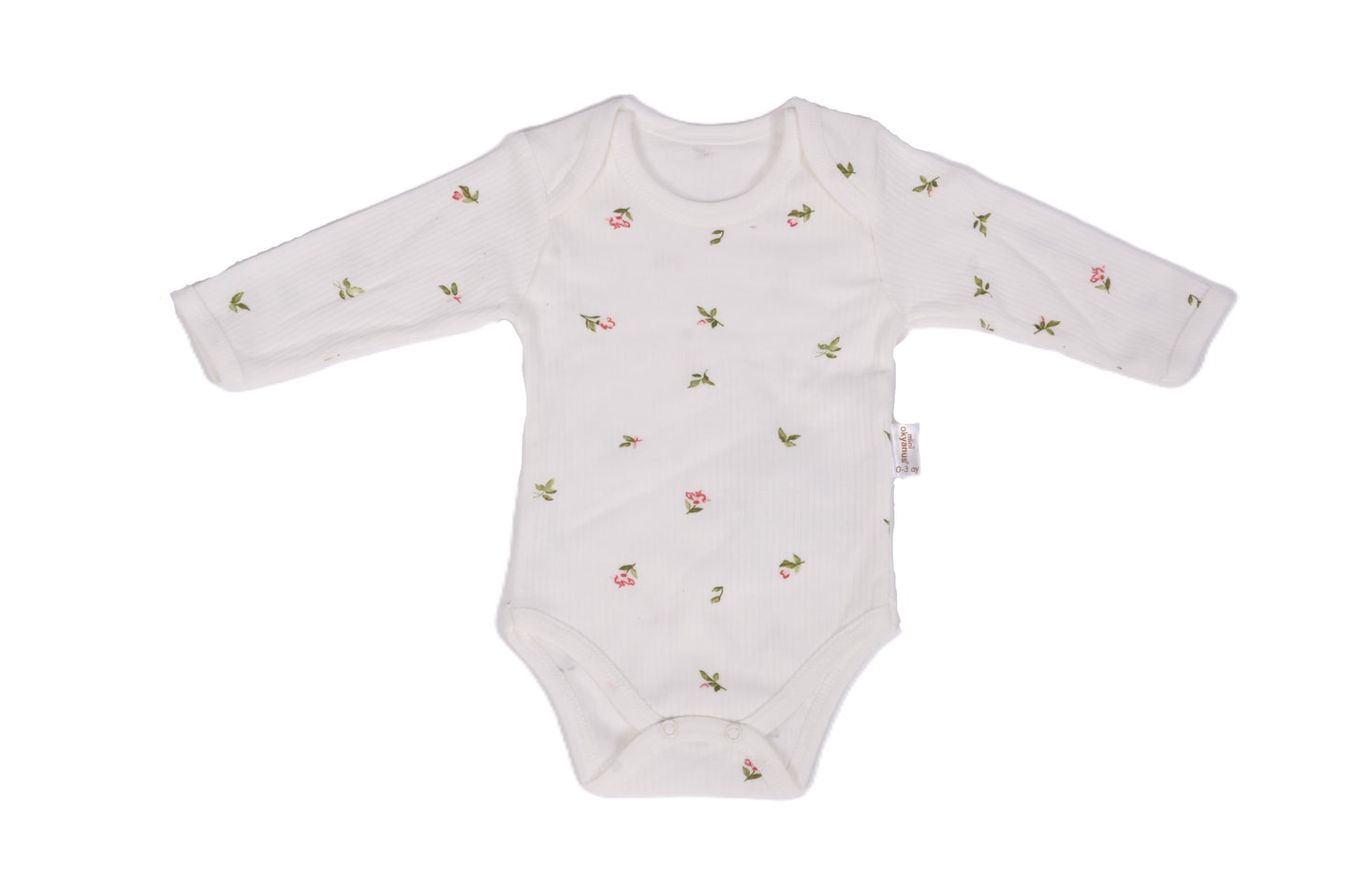 Бебешко боди с дълъг ръкав „Цъфнало цветче"