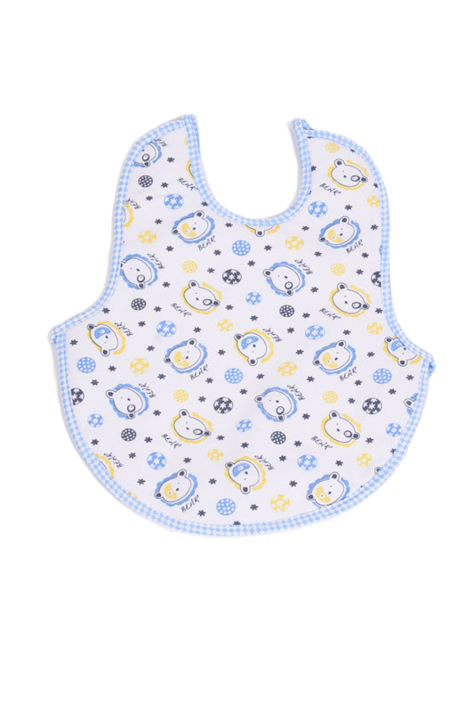 Бебешки лигавник с мечета и сини детайли