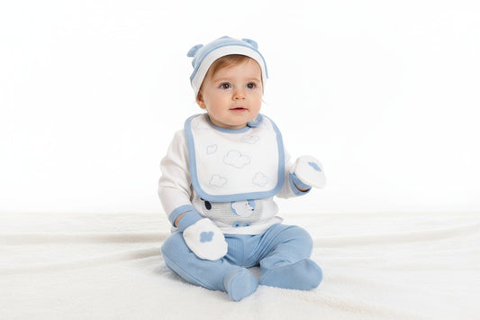 Комплект за новородено „Blue Sky“ – 5 части