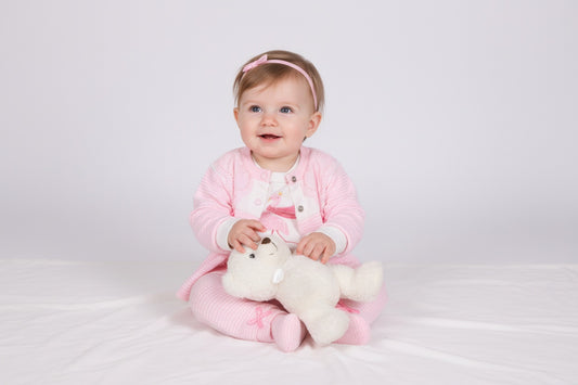 Бебешки комплект „Pink Flamingo“ – 3 части