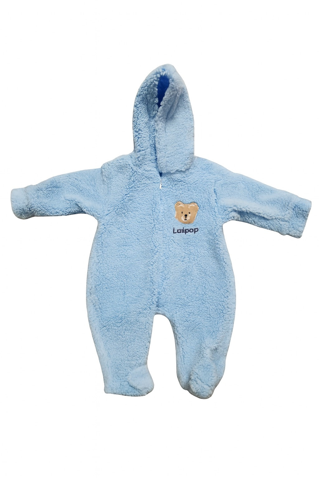 Зимен Гащеризон „Blue Teddy“ с качулка