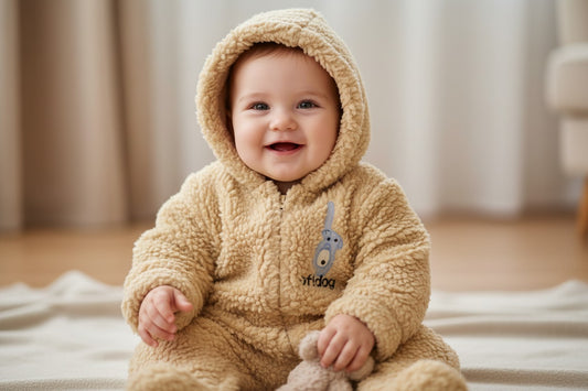 Зимен Гащеризон „Happy Dog“ с качулка