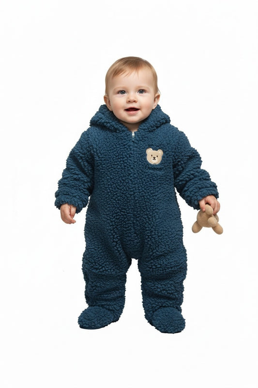 Зимен Гащеризон „Blue Bear“ с качулка