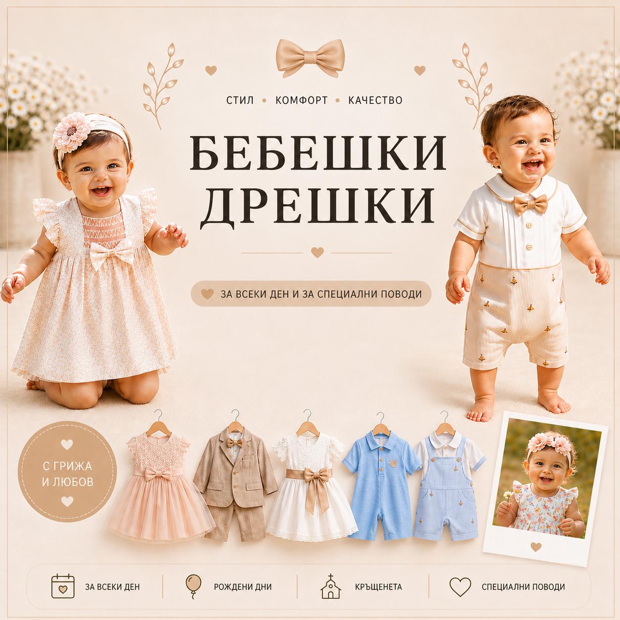 Празнична бебешка колекция