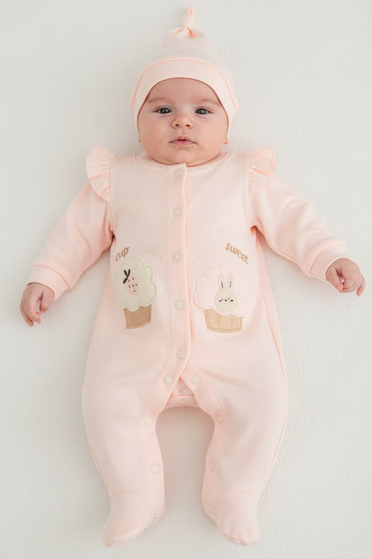 Гащеризон „Сладки Къпкейкове“ с шапчица