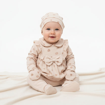 Бебешки комплект “Little Blossom” – 5 части, пастелно розово