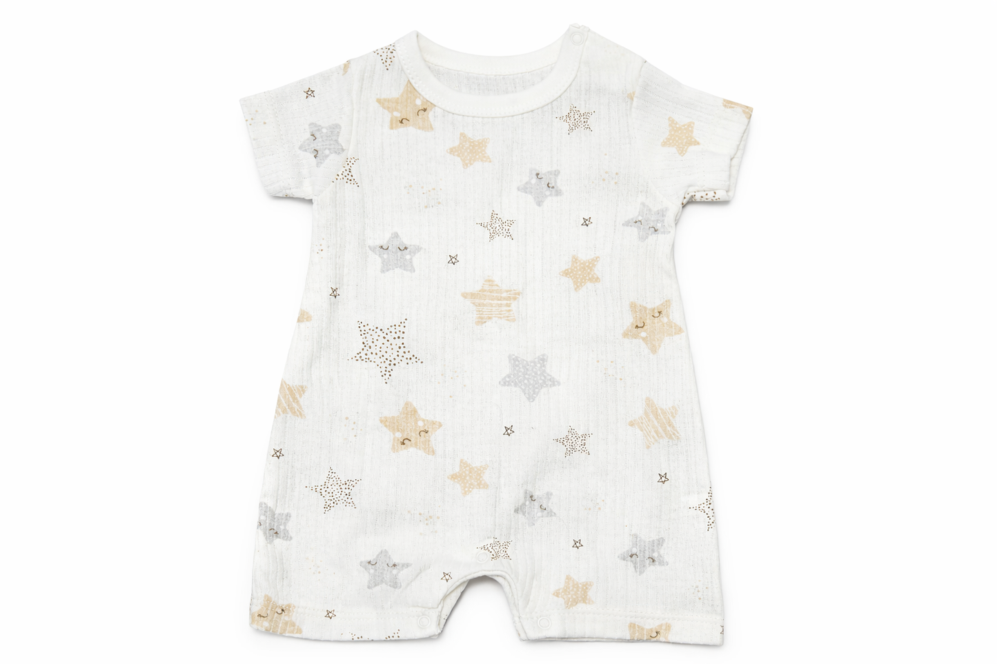 Бебешко боди с къс ръкав „Little Stars“