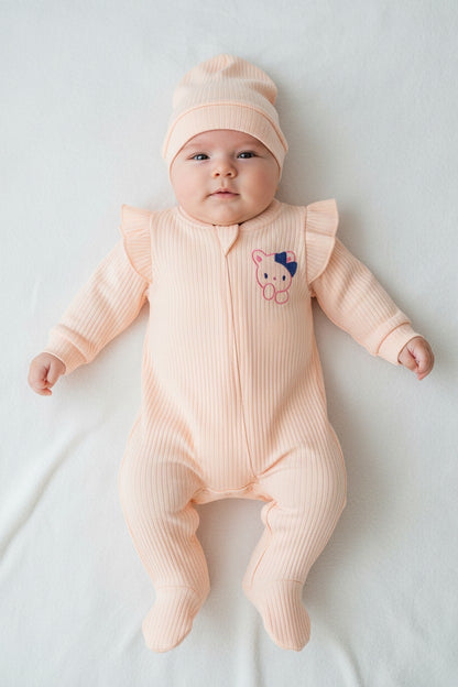 Гащеризон Пухено Прасковено Мече с шапчица