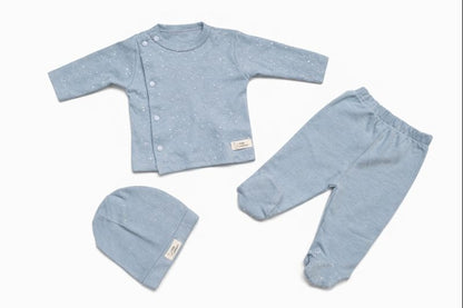 Бебешки комплект “Soft Blue” – 3 части, светлосиньо