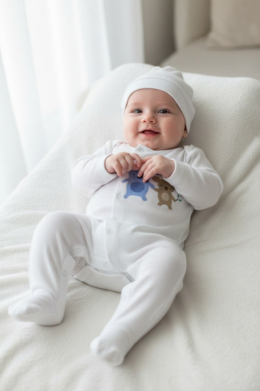 Гащеризон с шапчица “Little Brother”