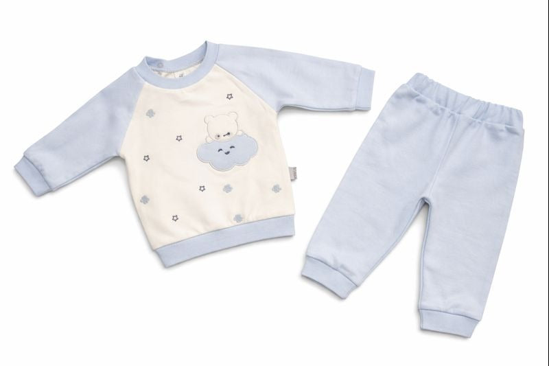Бебешки комплект “Little Cloud” – 2 части, светлосиньо