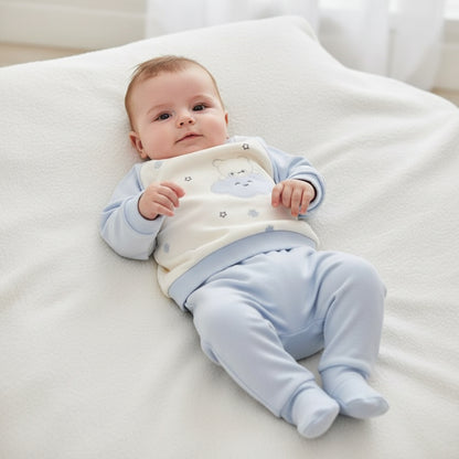 Бебешки комплект “Little Cloud” – 2 части, светлосиньо