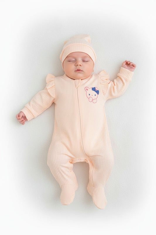 Гащеризон Пухено Прасковено Мече с шапчица