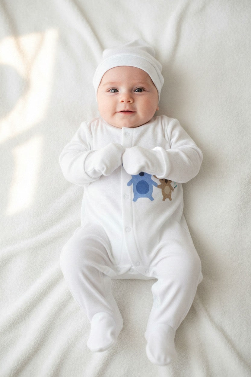 Гащеризон с шапчица “Little Brother”