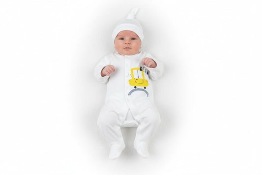 Гащеризон с шапчица “Beep Beep”