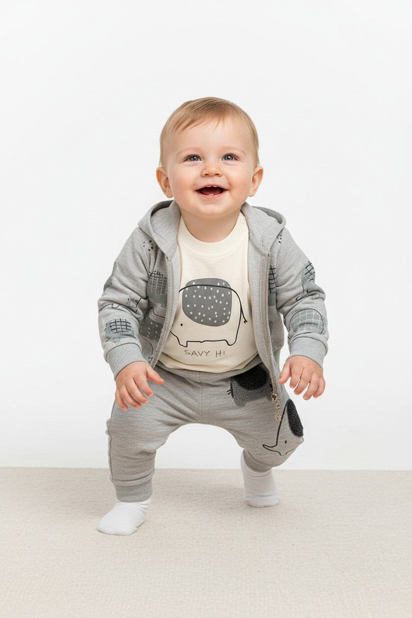 Комплект от 3 части „Малкото Слонче“