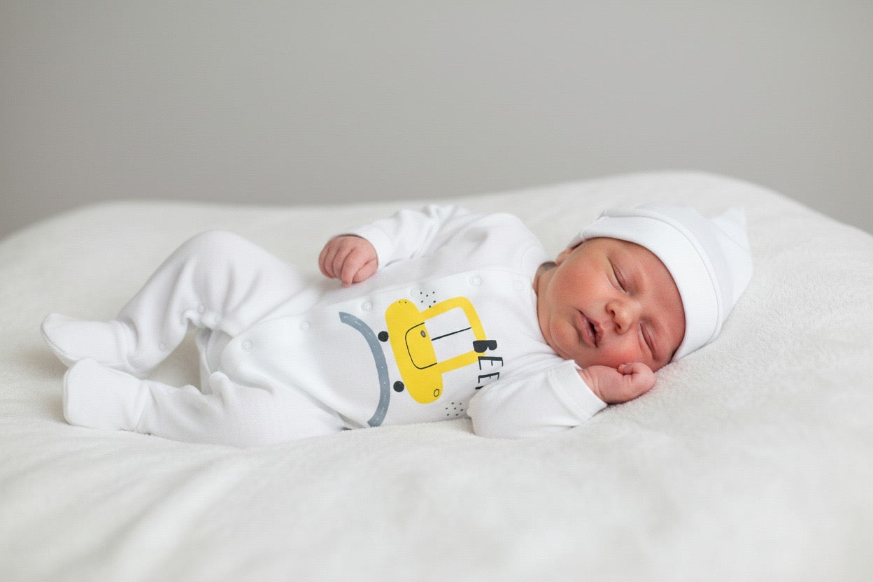 Гащеризон с шапчица “Beep Beep”