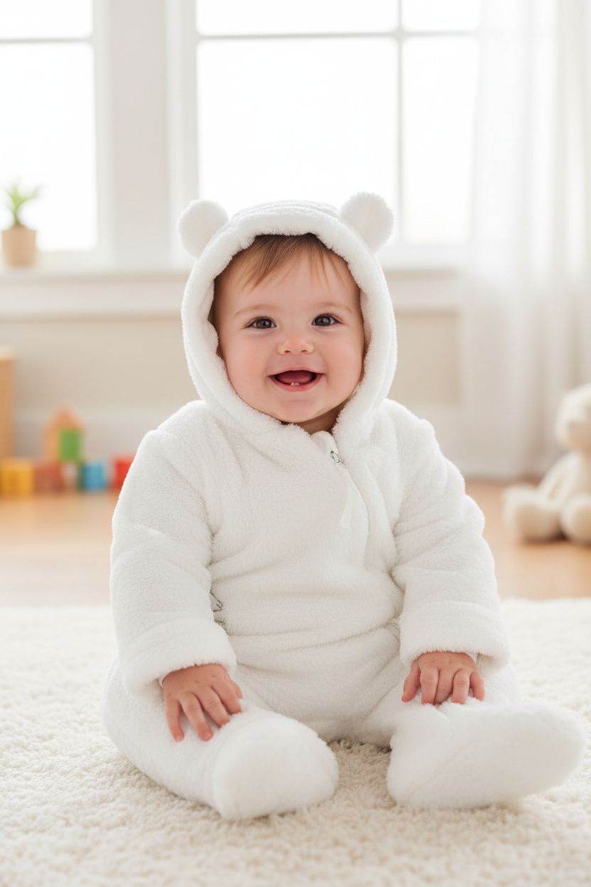 Бебешки космонавт „Snowy Teddy Bear”