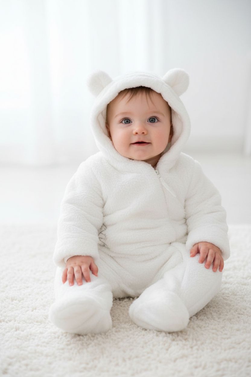 Бебешки космонавт „Snowy Teddy Bear”