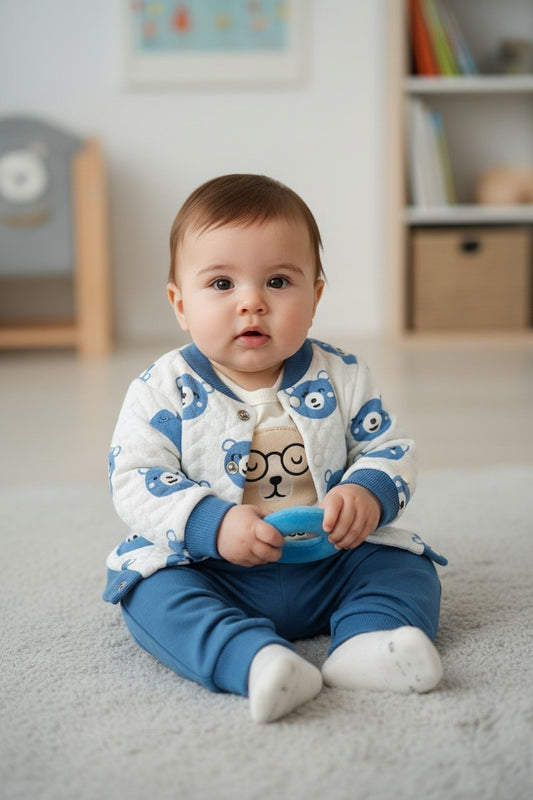 Комплект от 3 части „Синият Мечо“