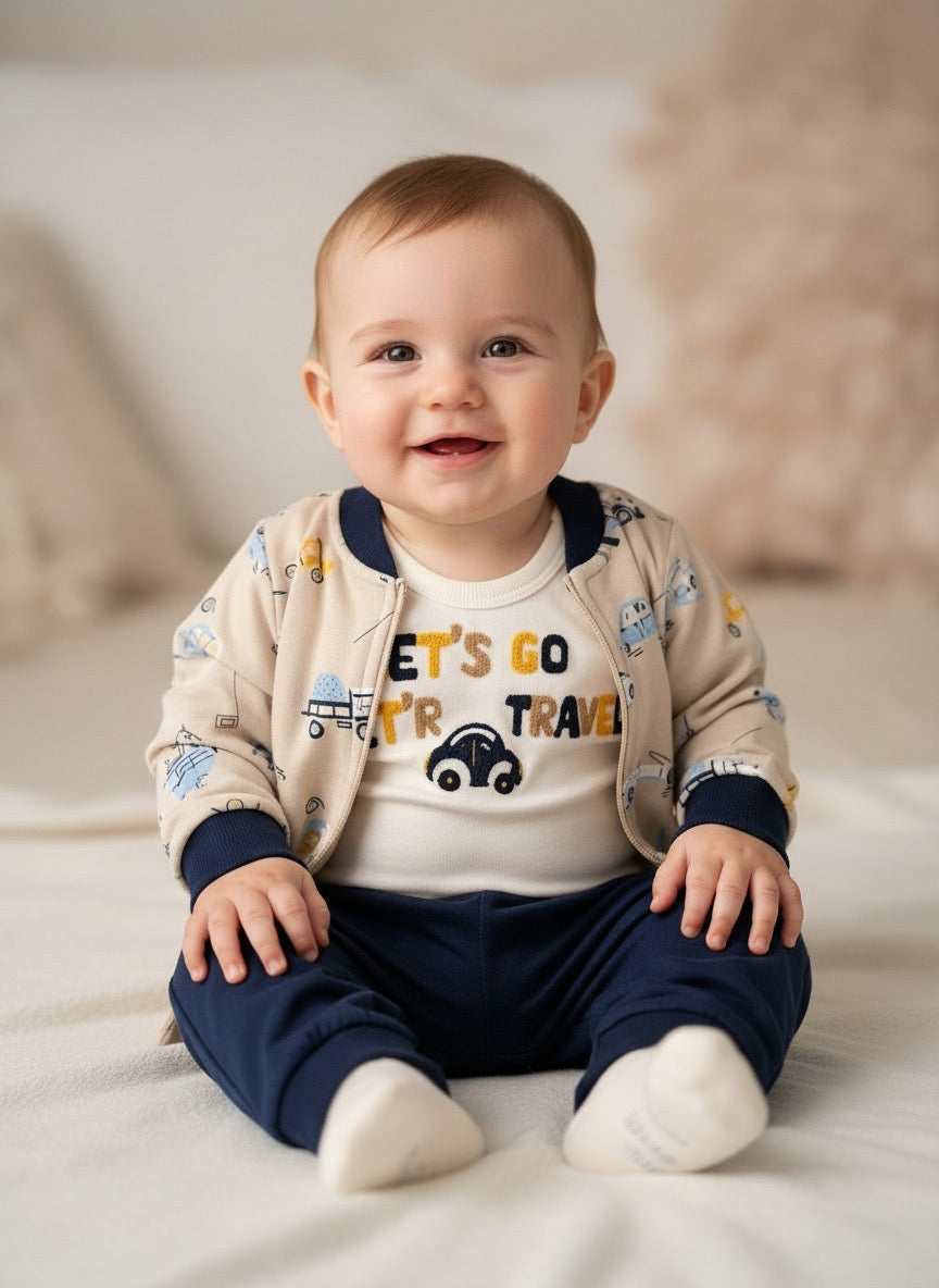 Комплект от 3 части  “Let’s Go Travel”