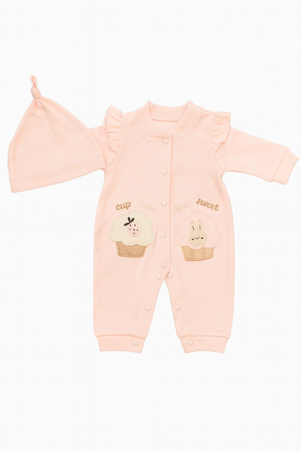 Гащеризон „Сладки Къпкейкове“ с шапчица