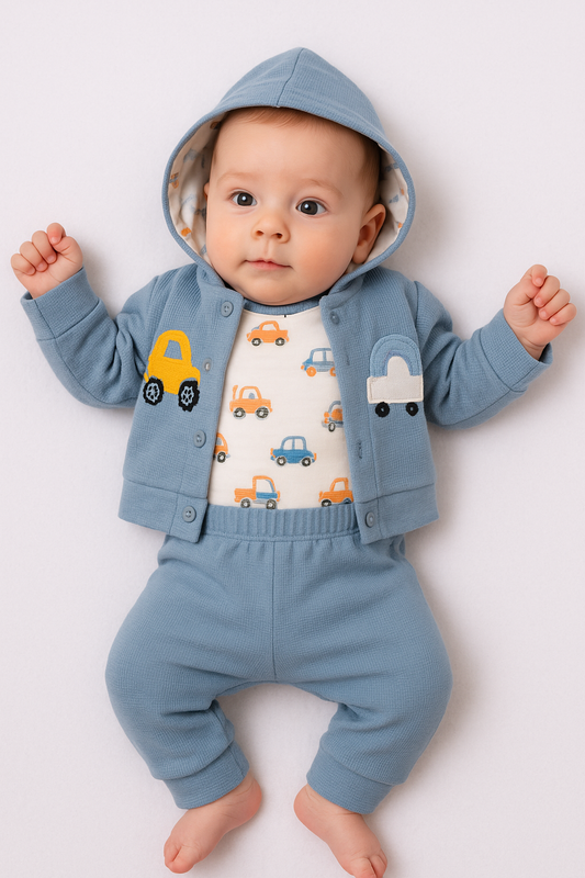 Бебешки комплект „Little Trucks“