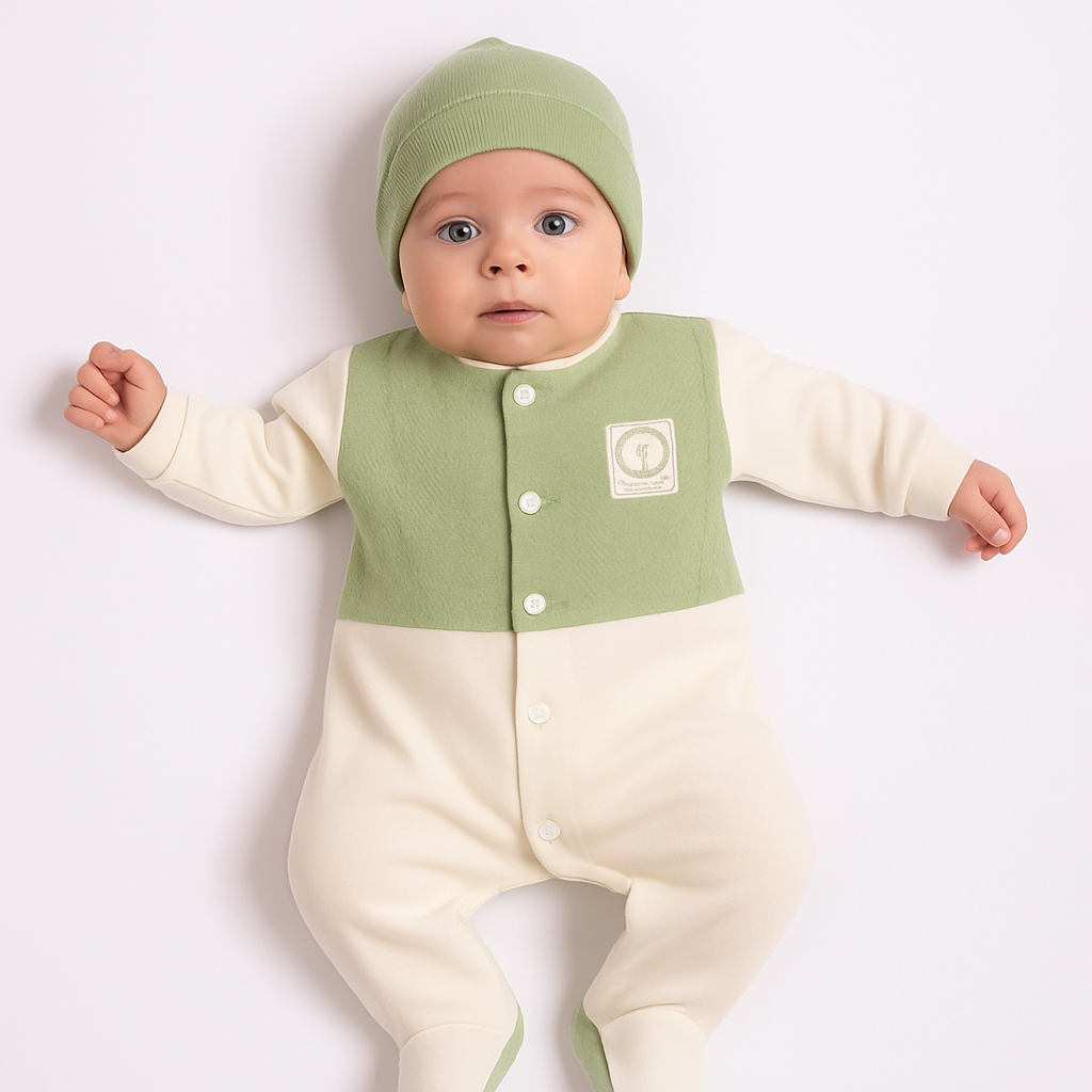 Бебешки гащеризон „Green Bear“