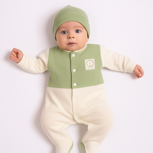 Бебешки гащеризон „Green Bear“