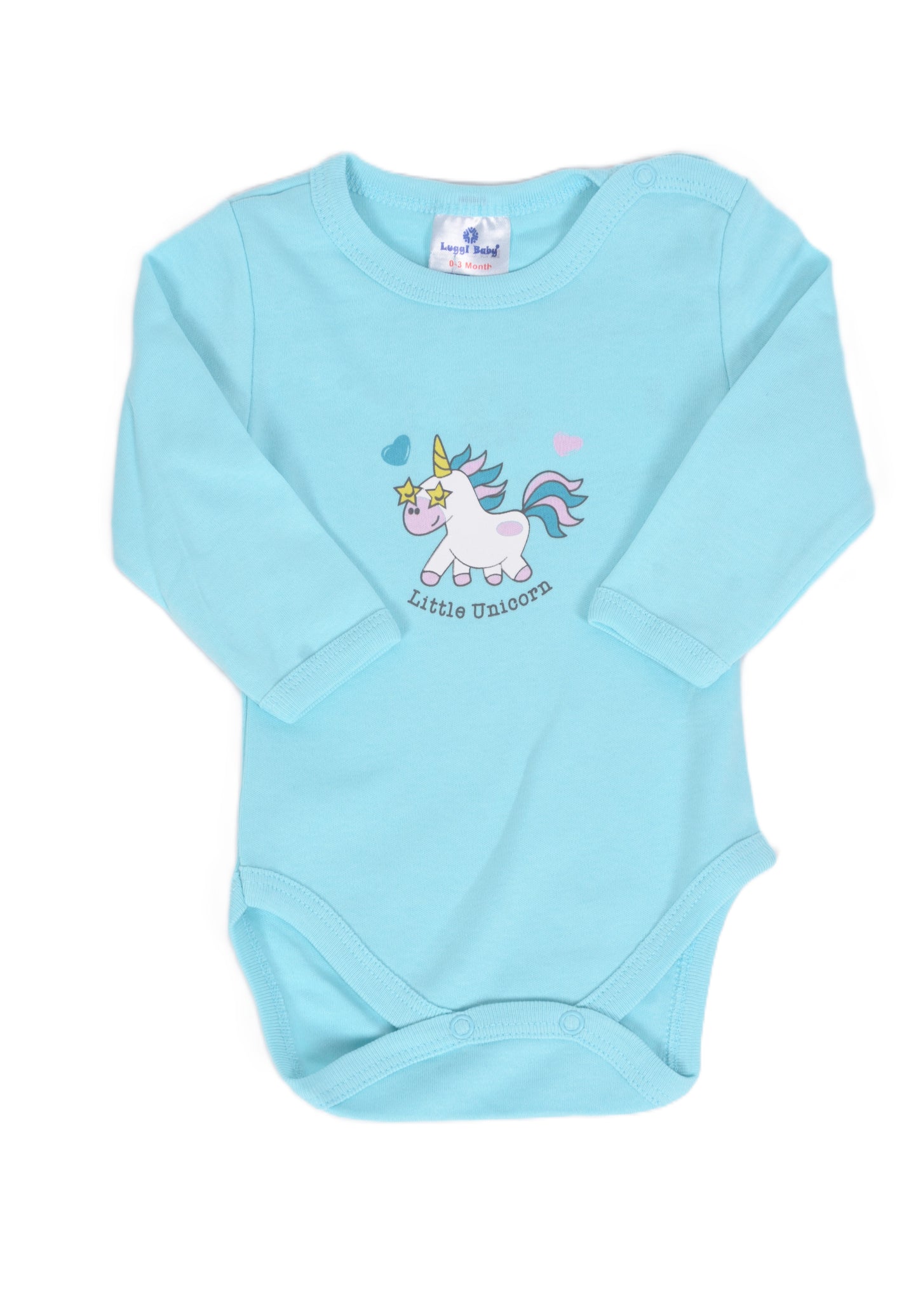 Бебешко боди с дълъг ръкав „Little Unicorn“