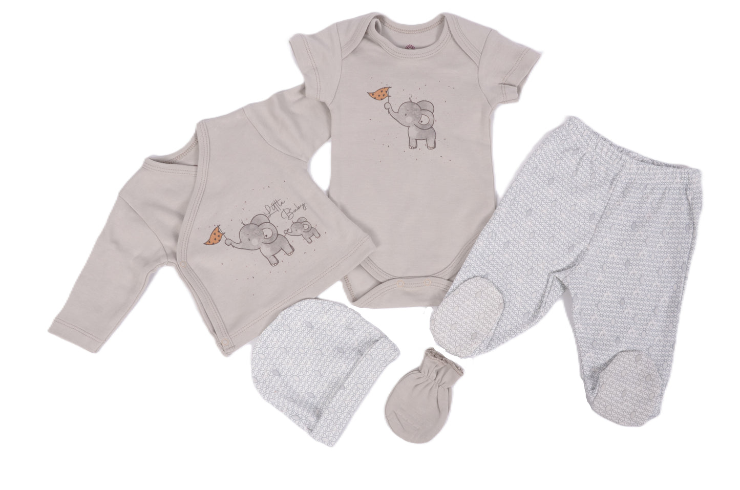 Бебешки комплект „Little Elephant“ – 5 части