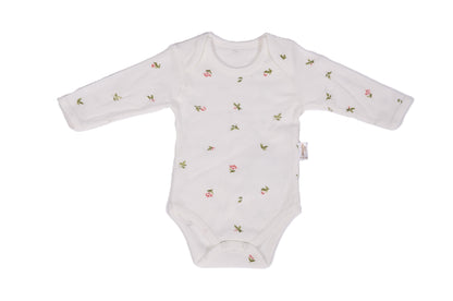 Бебешко боди с дълъг ръкав „Цъфнало цветче"