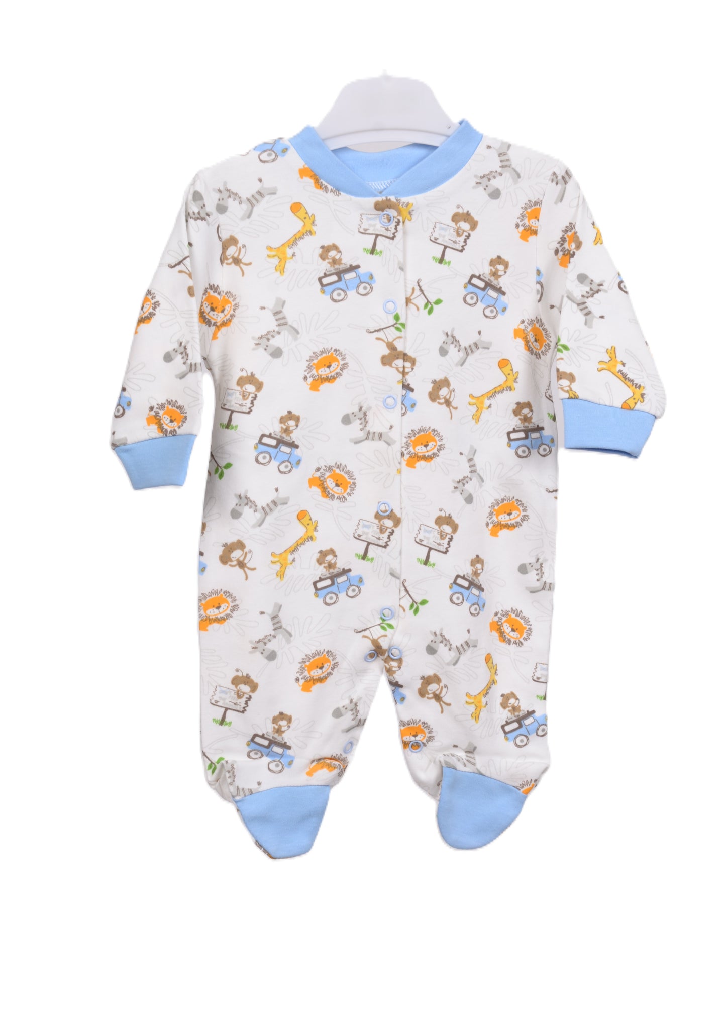 Бебешки гащеризон с животински десен