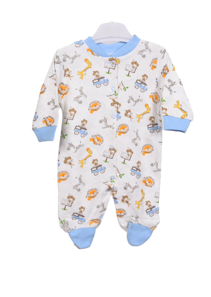 Бебешки гащеризон с животински десен