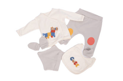 Бебешки комплект „Colorful Pony“ – 5 части