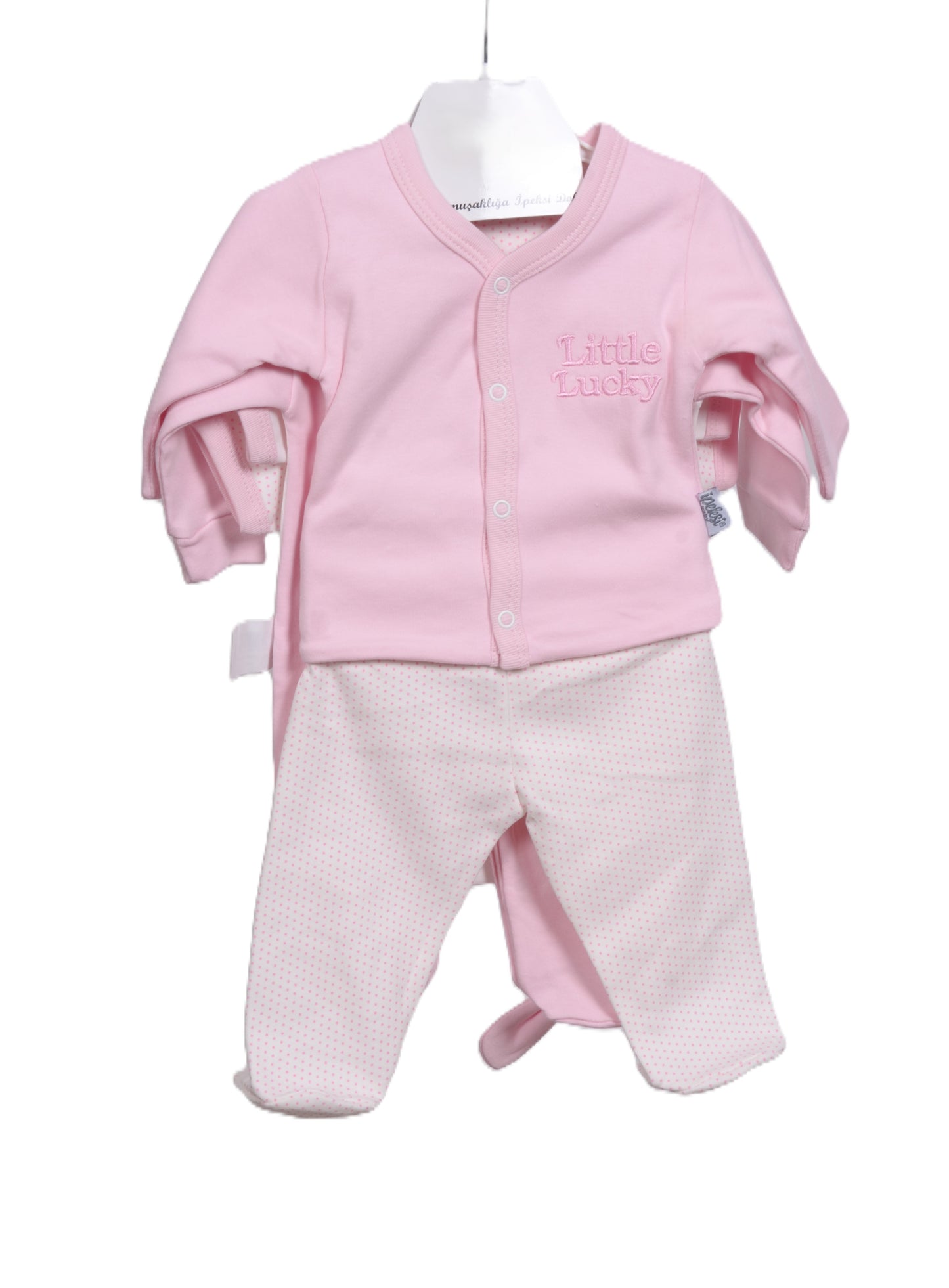 Комплект бебешки дрешки „Little Lucky“ – 8 части