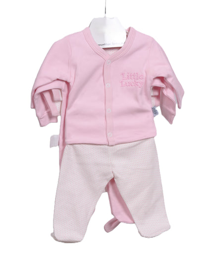 Комплект бебешки дрешки „Little Lucky“ – 8 части