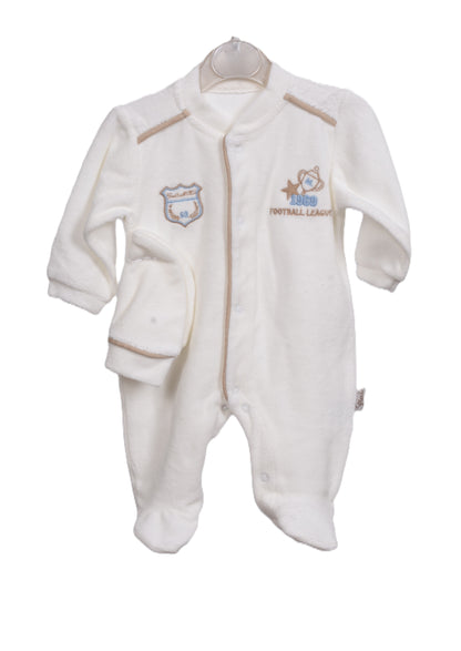 Бебешки гащеризон с шапчица „Football League“