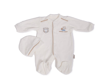 Бебешки гащеризон с шапчица „Football League“