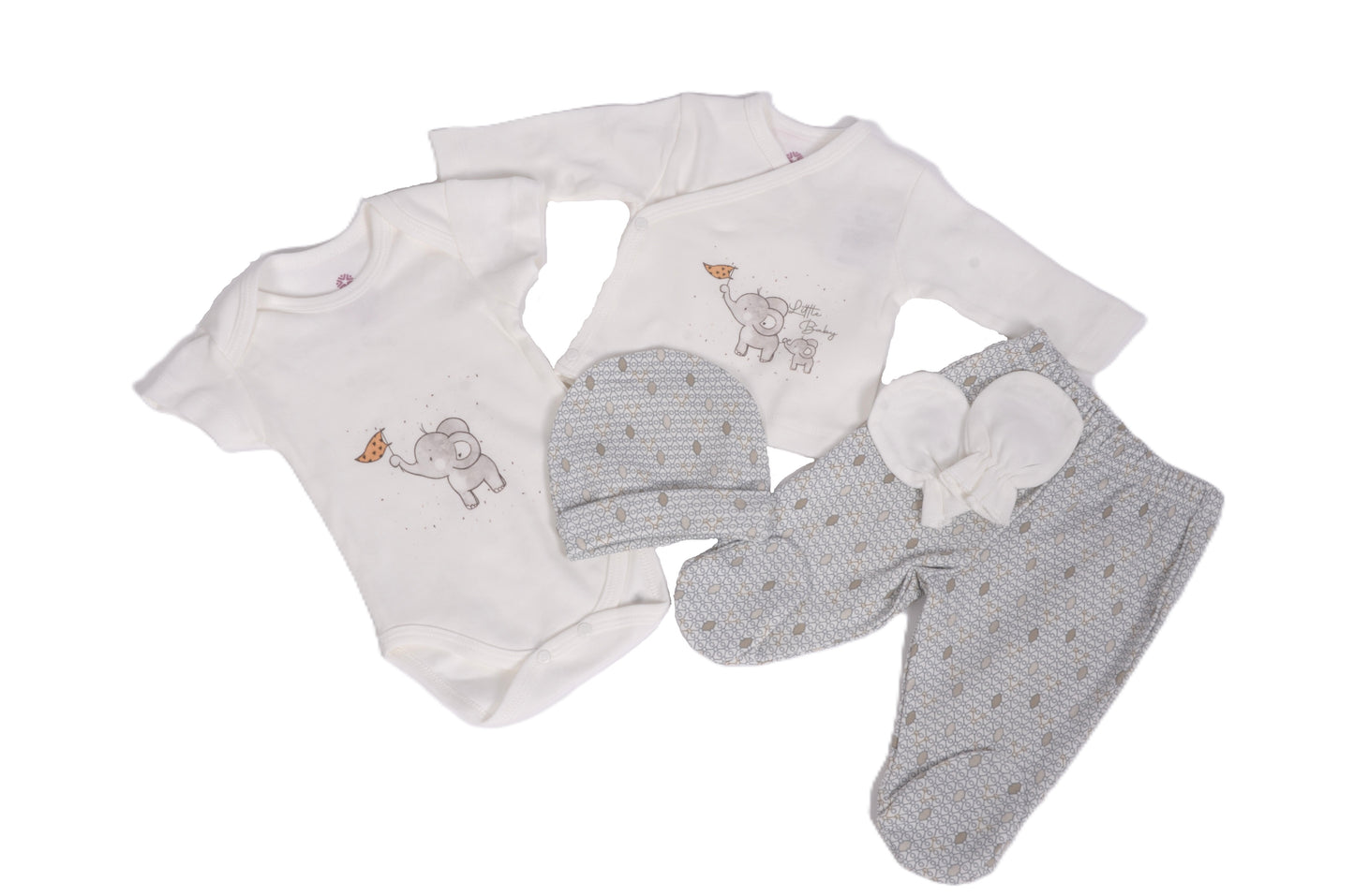 Бебешки комплект „Слончета“ – 5 части