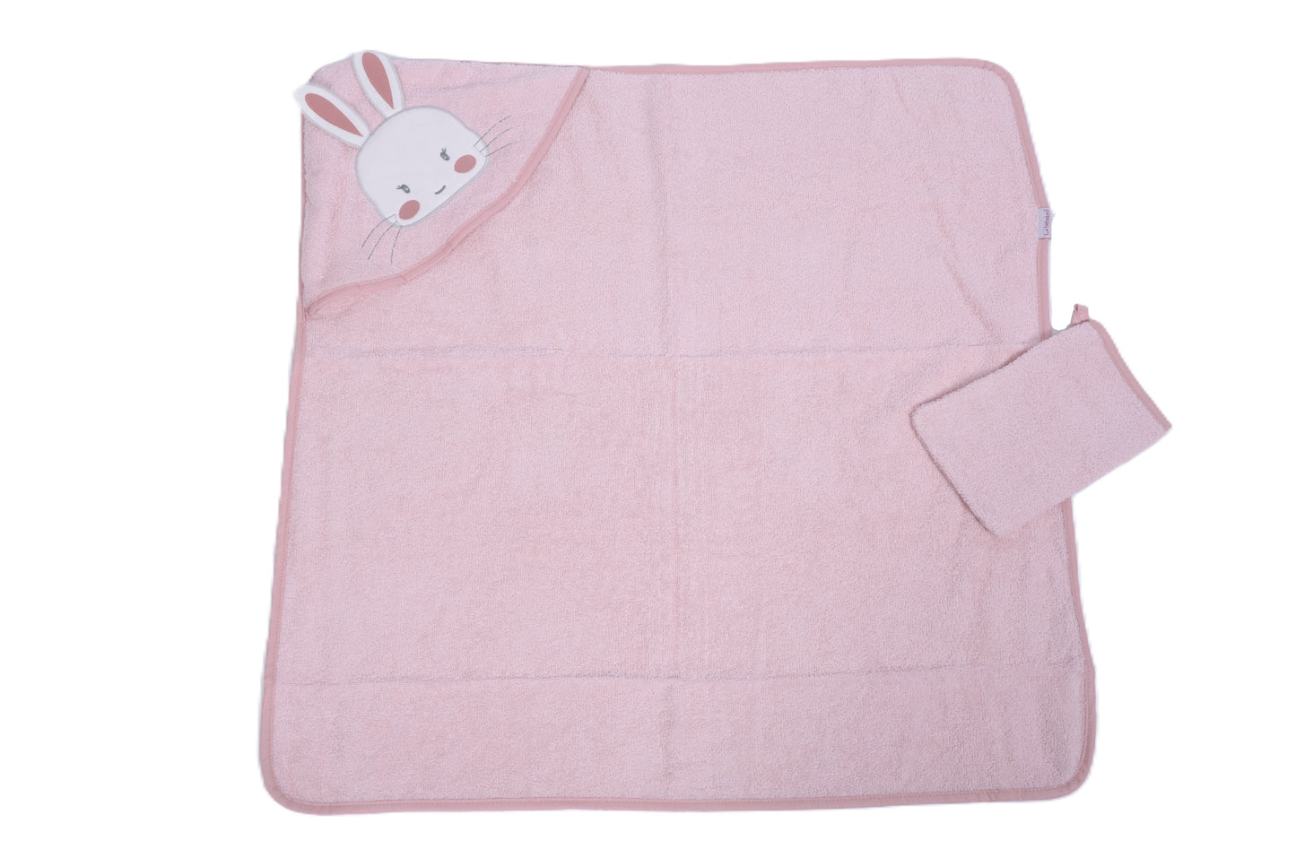 Бебешка хавлиена пелена с качулка „Зайче“
