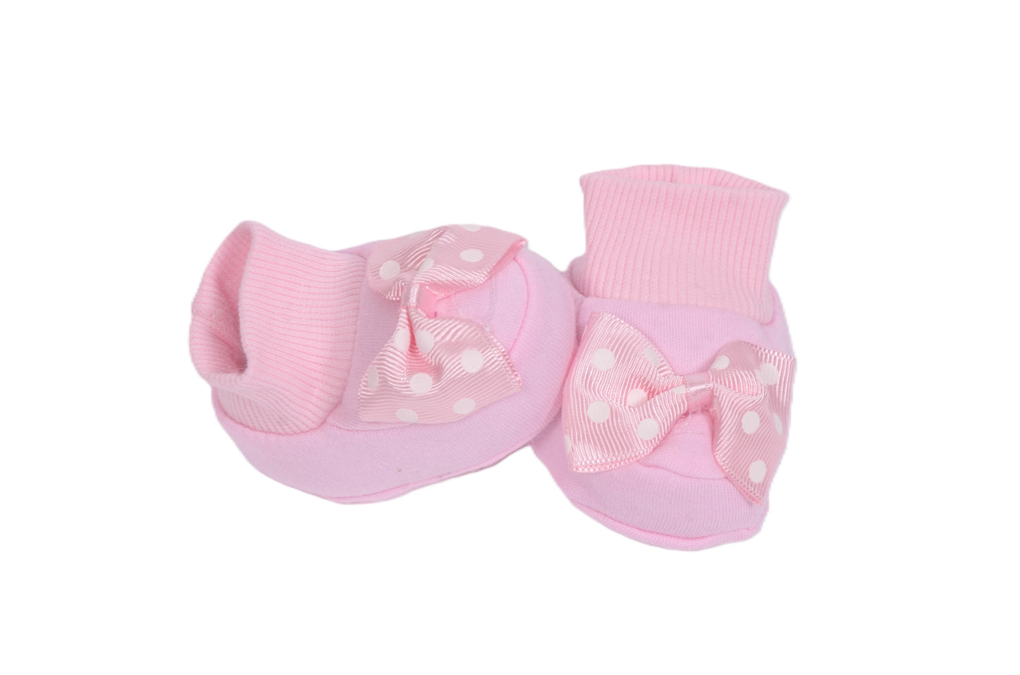 Бебешки буйки с панделка – розови