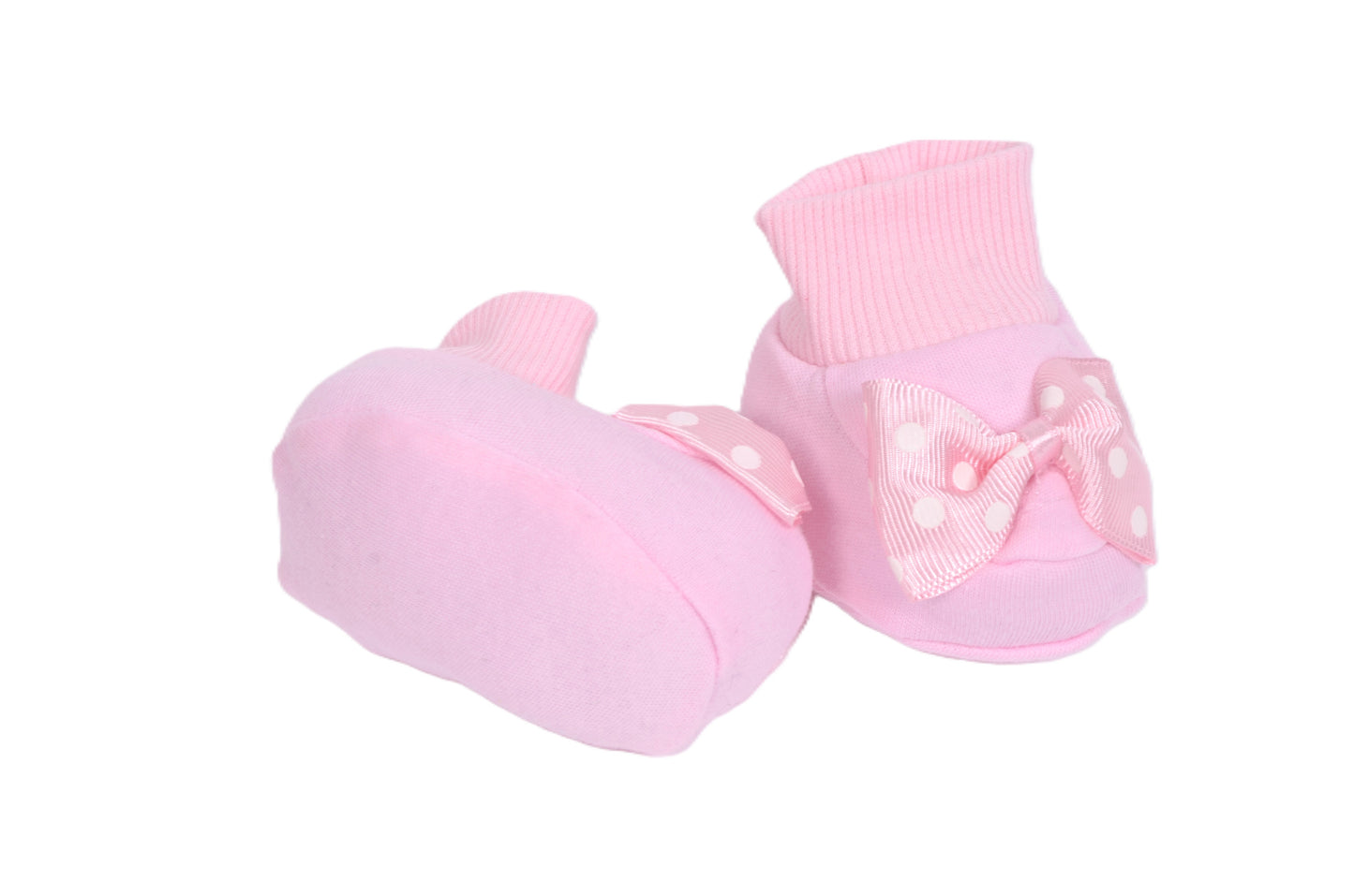 Бебешки буйки с панделка – розови