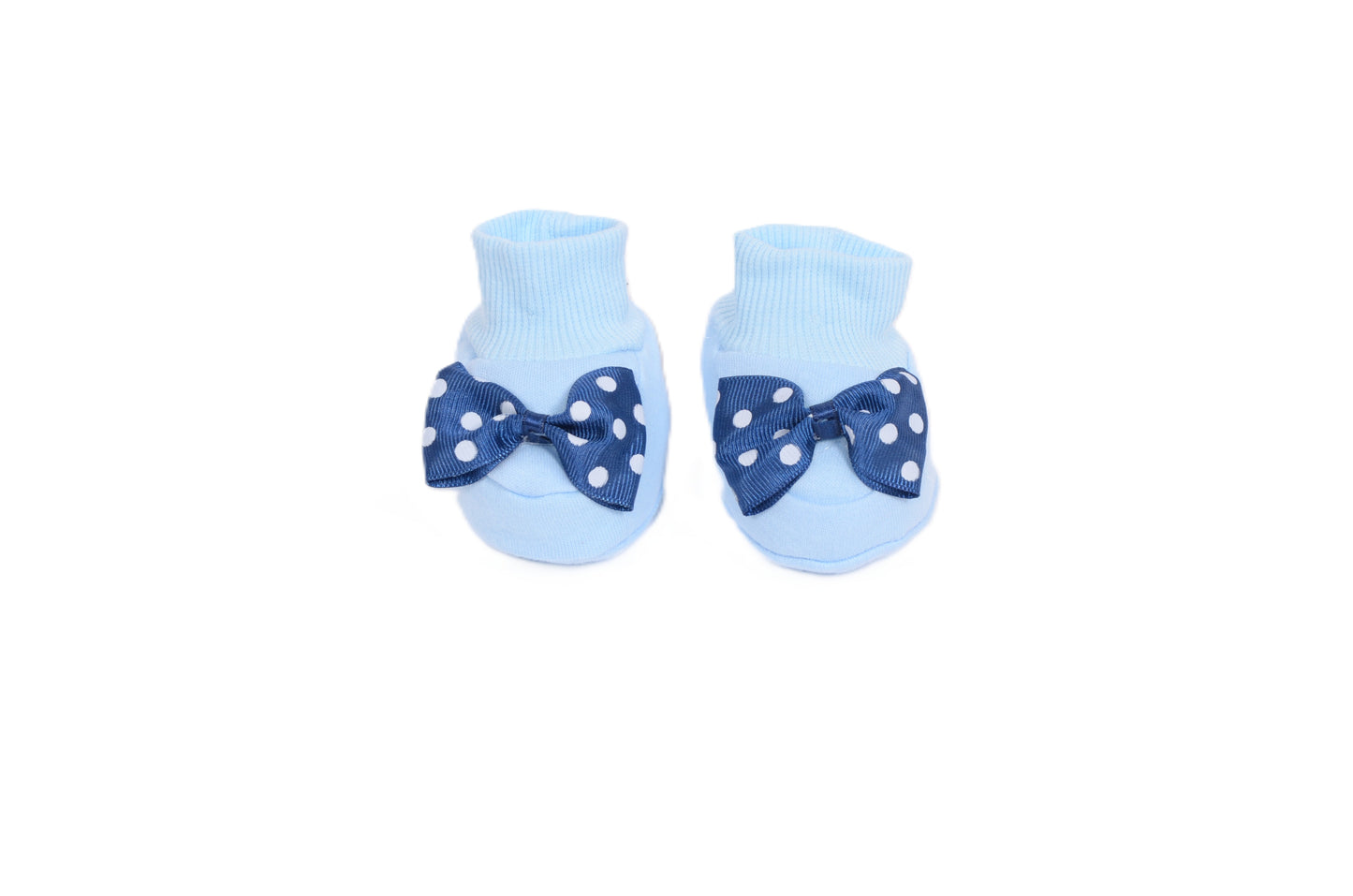 Бебешки буйки тъмносини панделки