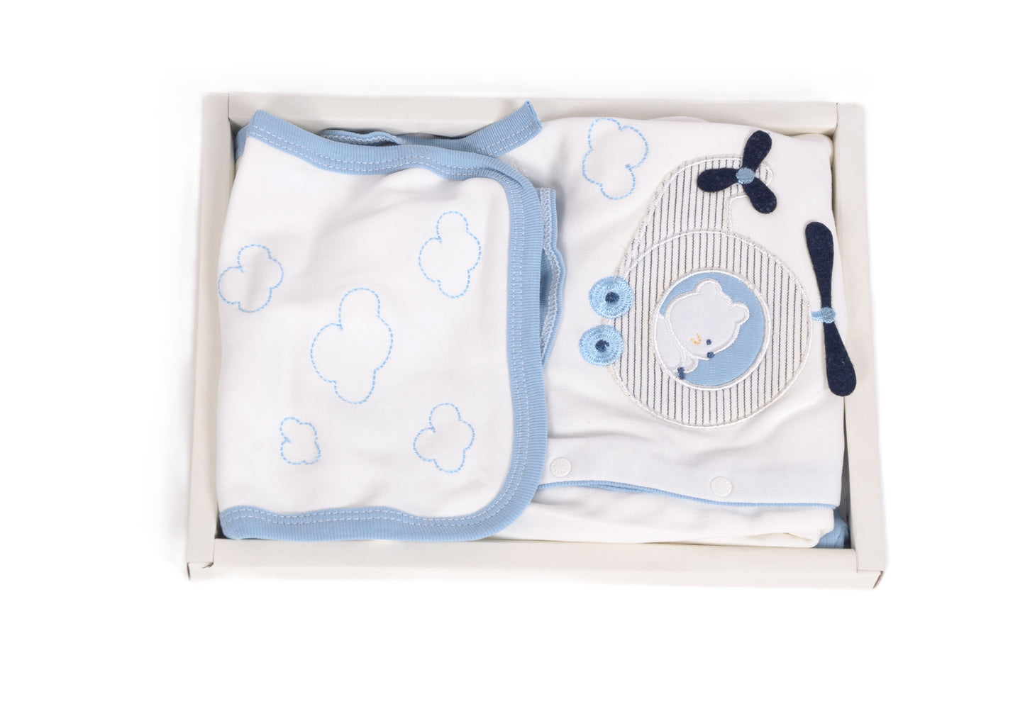 Комплект за новородено „Blue Sky“ – 5 части