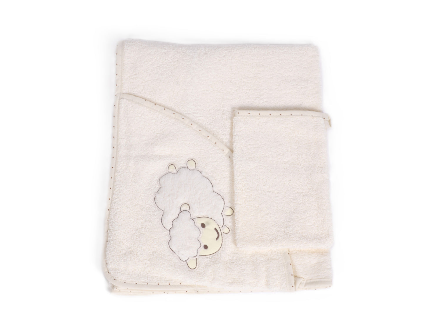 Бебешка пелена с качулка „Агънце“