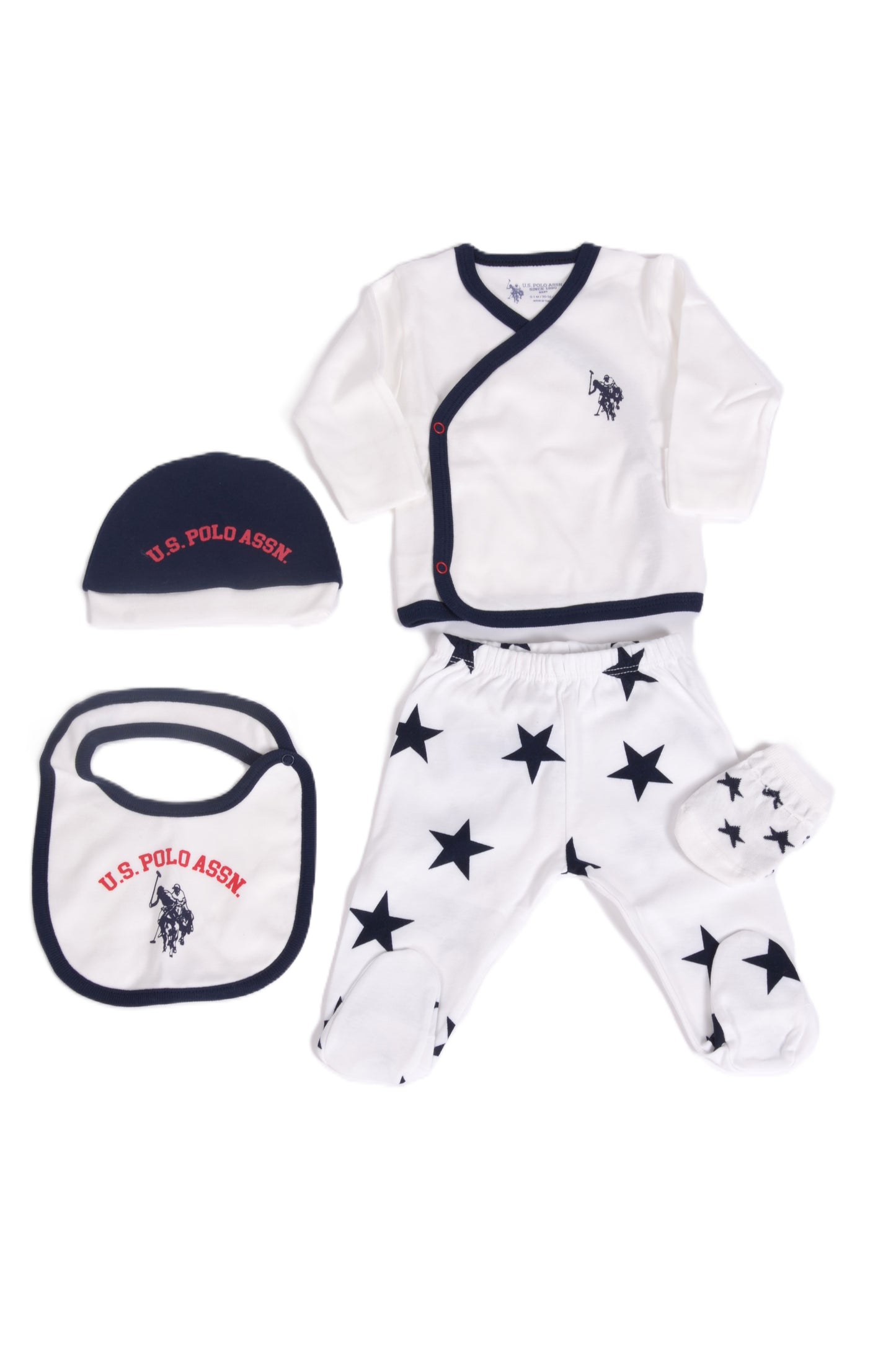 Бебешки комплект U.S. Polo Assn. “Star Baby” – 10 части